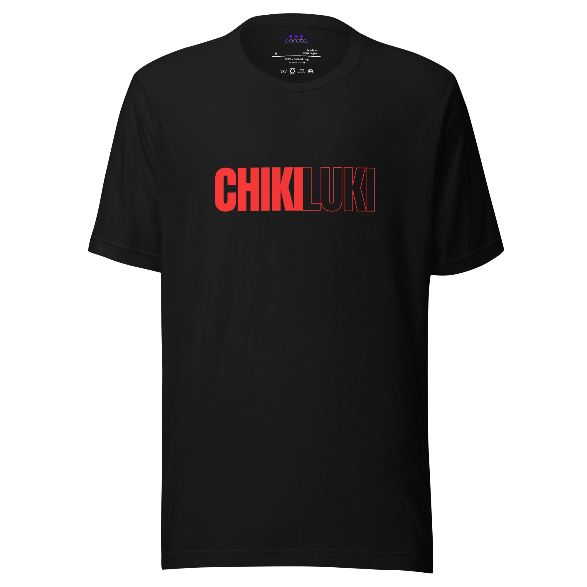 CHIKI-LUKI - Camiseta de manga corta unisex