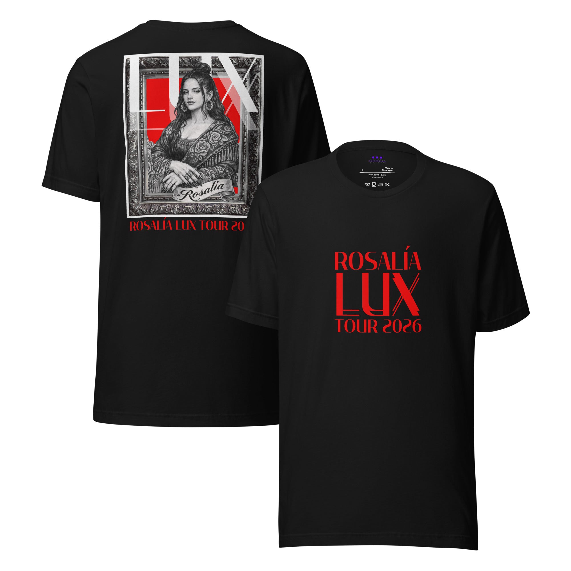 La Rosalia LUX Tour - Camiseta de manga corta unisex