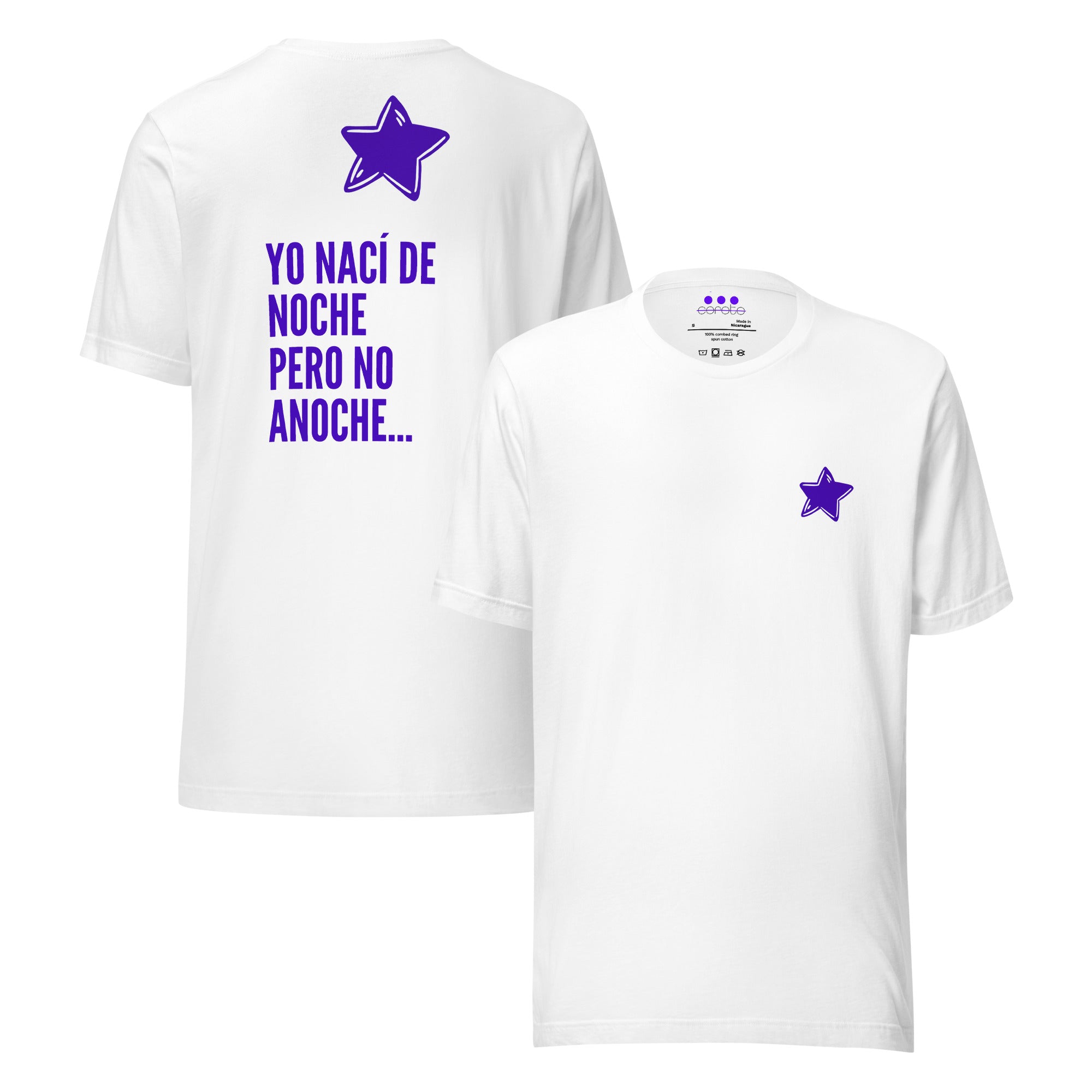 No nací anoche - Camiseta de manga corta unisex